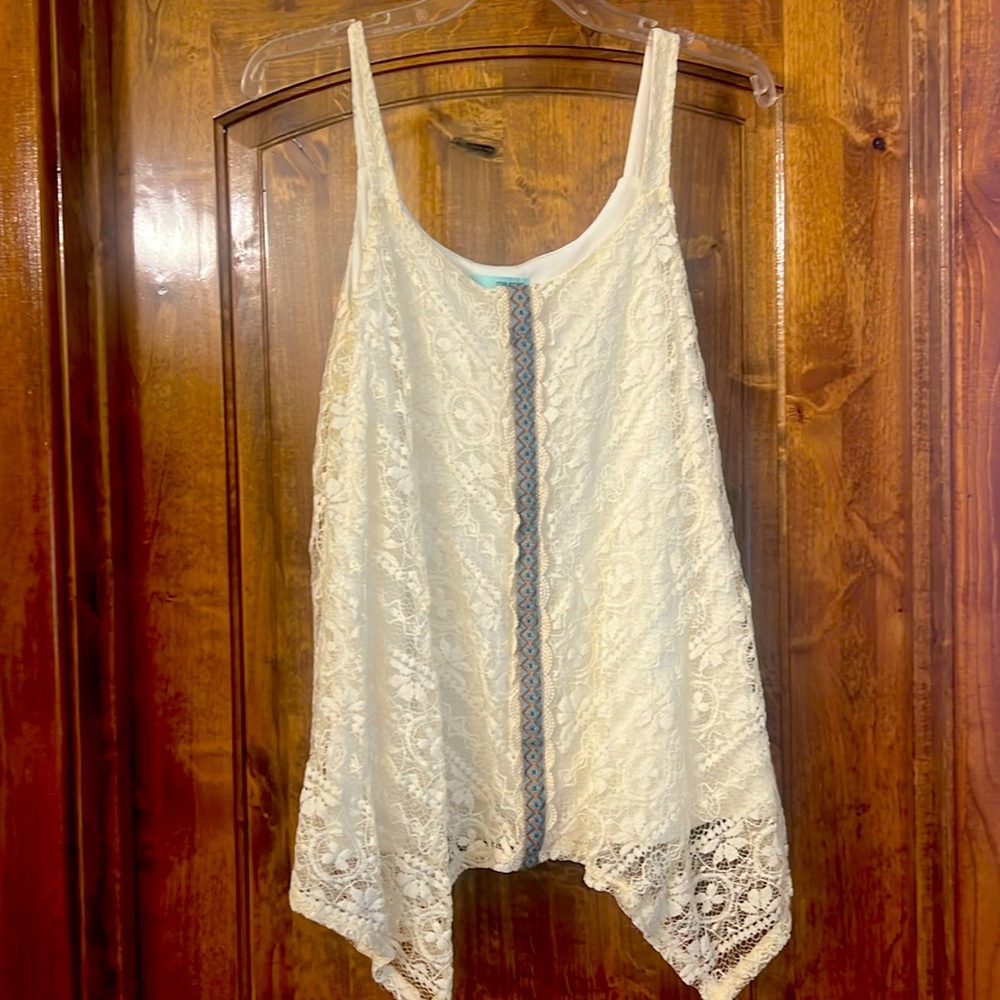 Maurices Womens Cami Tank Lace size XL